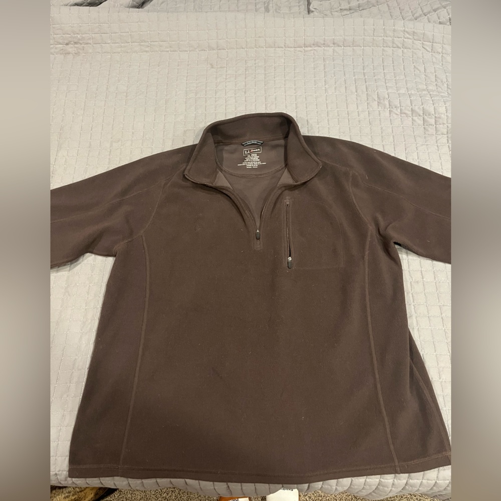 Men’s LLBean Fleece Pullover, XL